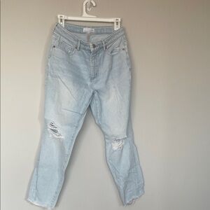 LOFT Light Blue Straight Leg Jeans